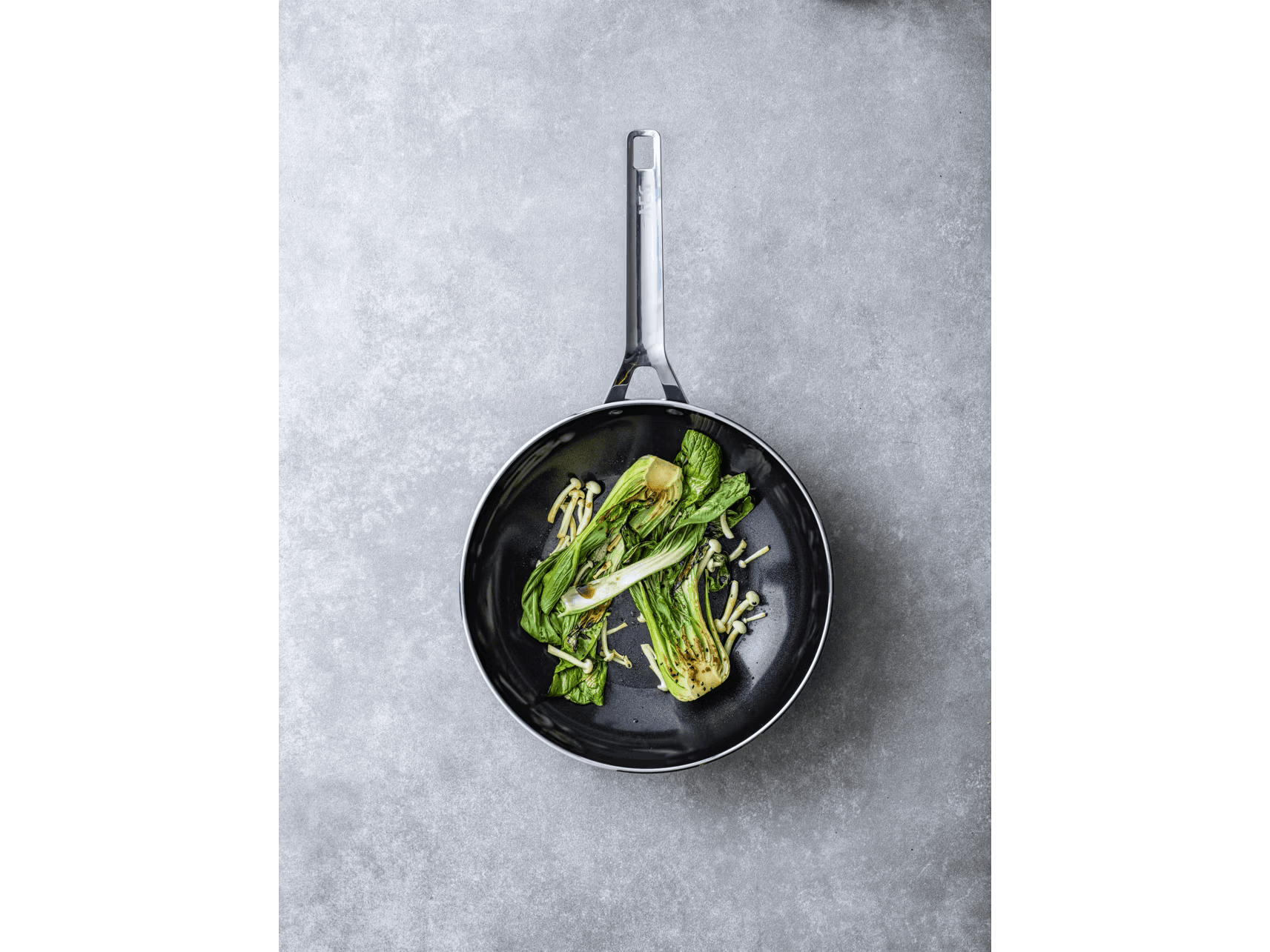 Electrolux Wok - Aluminium - PFAS-vrij - 28 cm - Zwart
