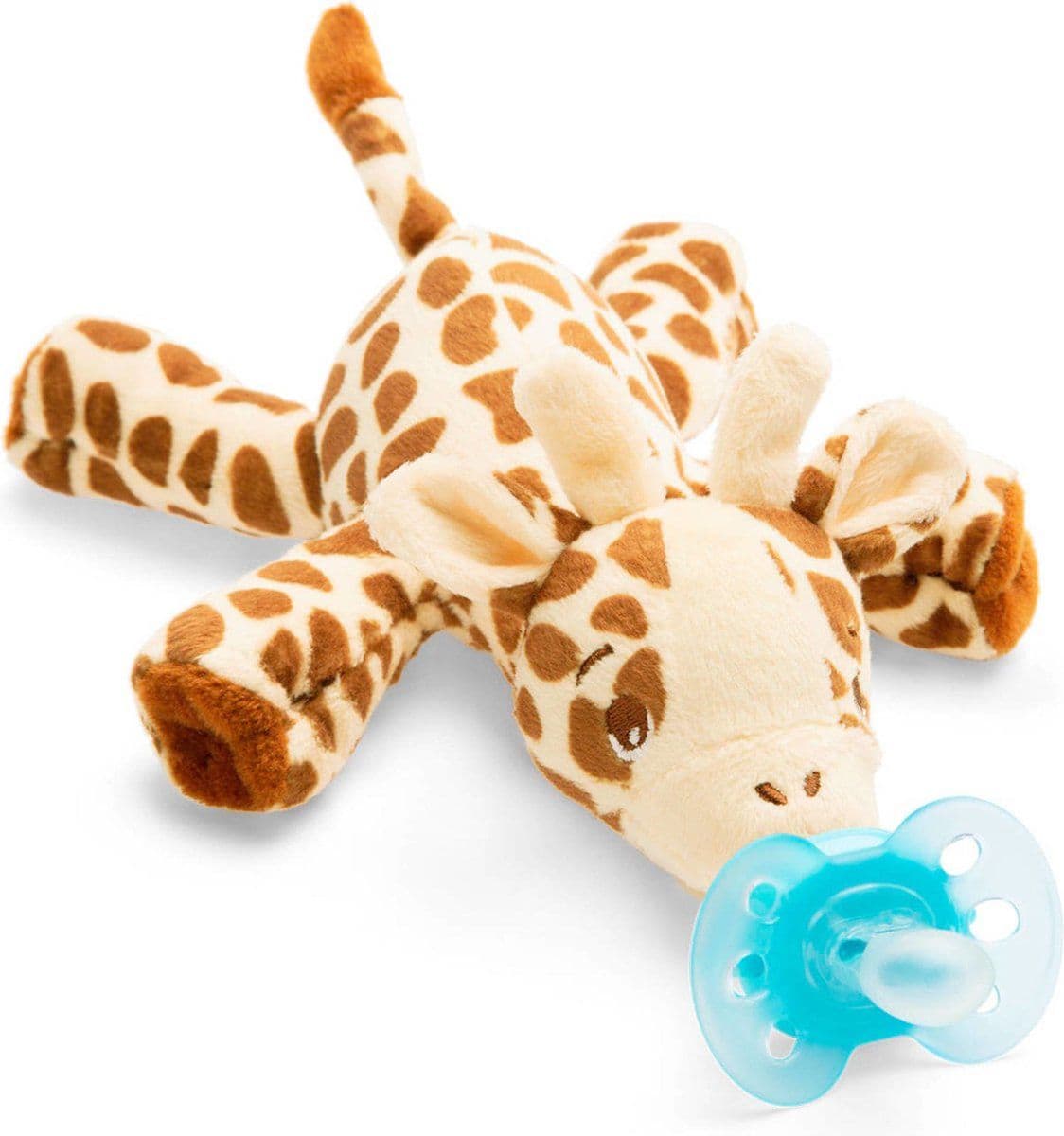 Philips Avent Snuggle Giraffe - Knuffel Fopspeen - 0-6 maanden - SCF348/11