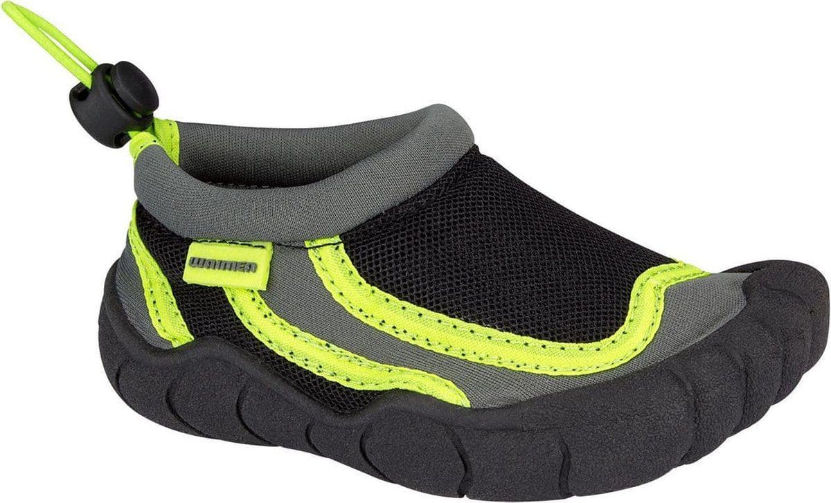 Waimea Foot - Waterschoenen - Antislip zool - Zwart/Groen - Maat 25