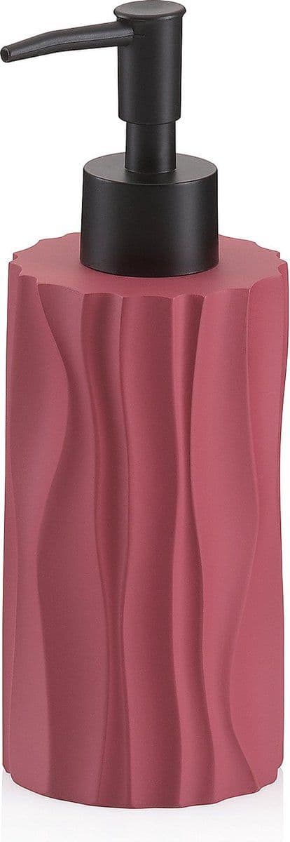 Kela Merida - Zeepdispenser 0.2 L - Hoogwaardig polyresin - Frambozen Rood