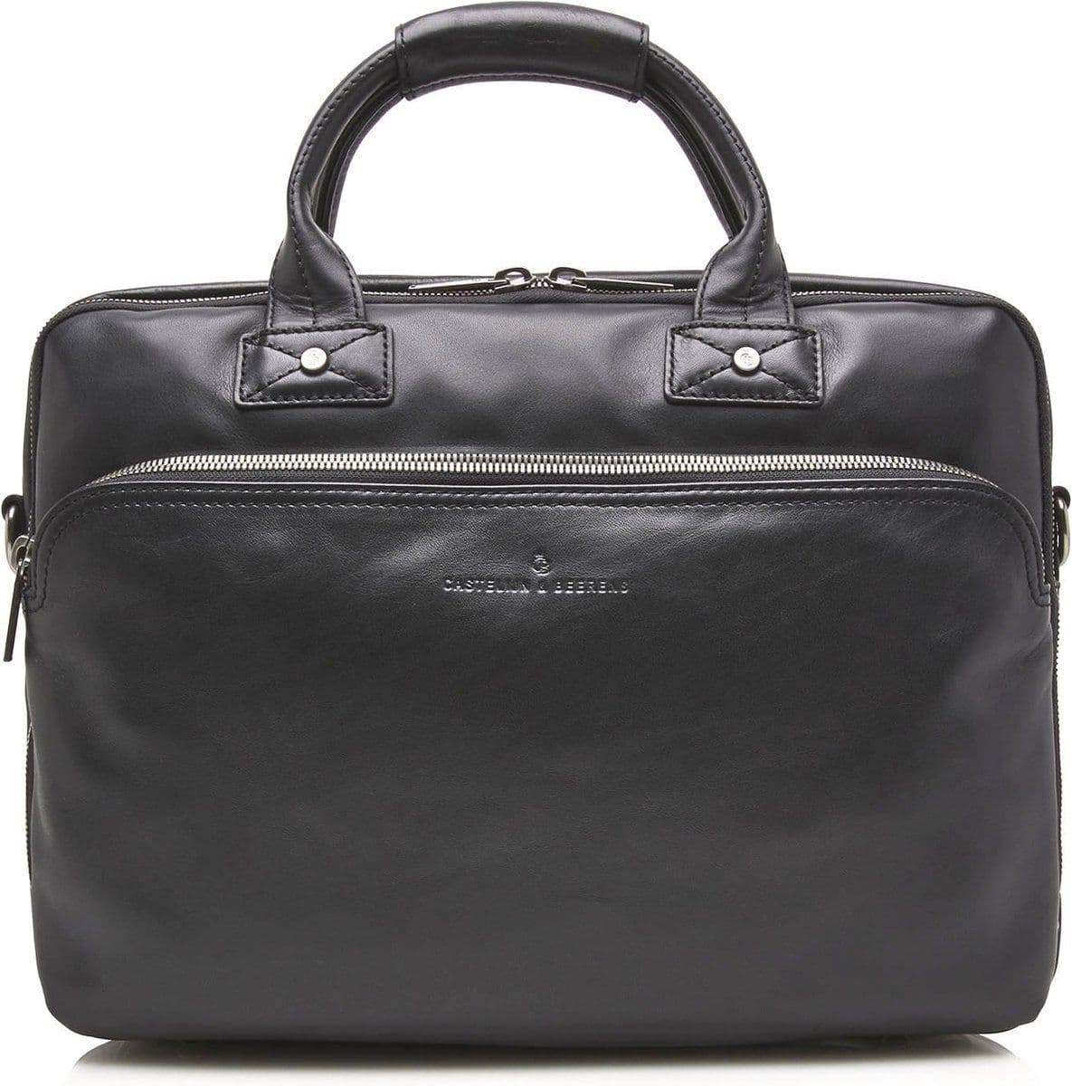 Castelijn & Beerens - Firenze Business Laptoptas - Verstevigd vak 15,6 inch - Zwart