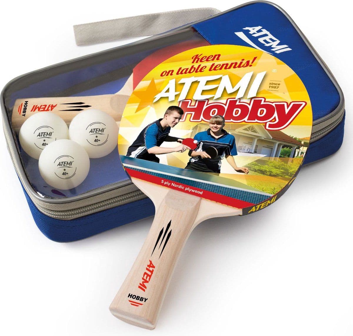 TTSET Atemi Hobby 2 bats m3 bal in bl