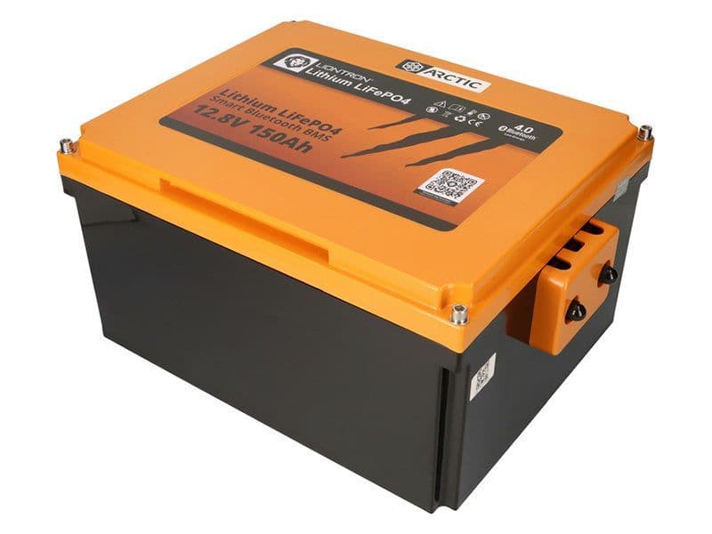 Liontron LiFePO4 150Ah 12.8V - Onderstoel Accu - Lichtgewicht en krachtig - Arctic uitvoering