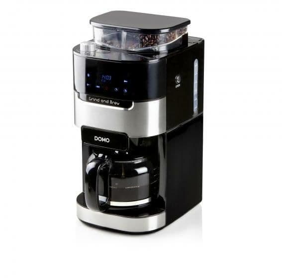 DOMO DO721K - Koffiezetapparaat - Grind & Brew - 1,5L (12 kopjes)
