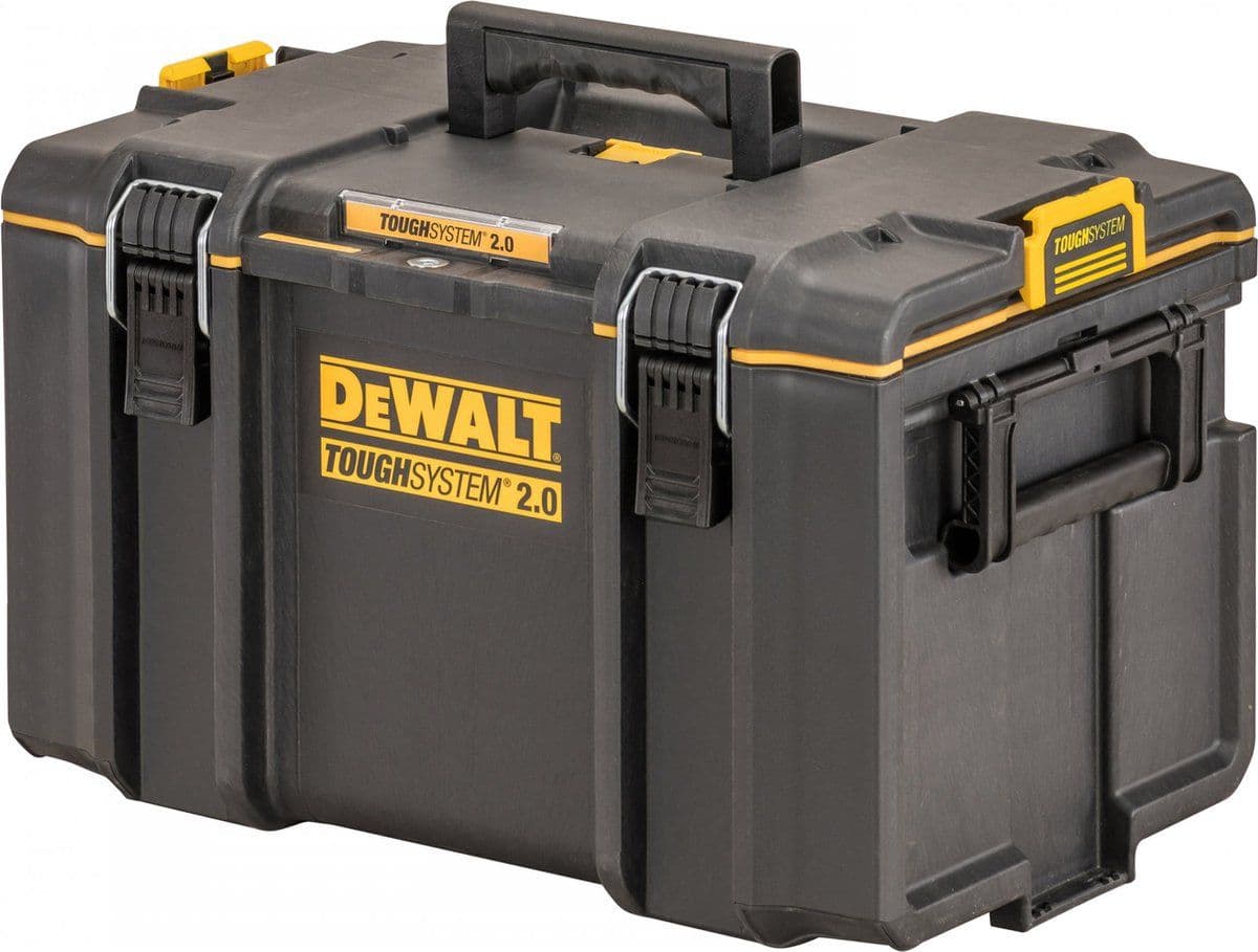DeWALT ToughSystem 2.0 DS400 - Gereedschapskoffer - IP65 stof- en waterdicht - Zwart Geel