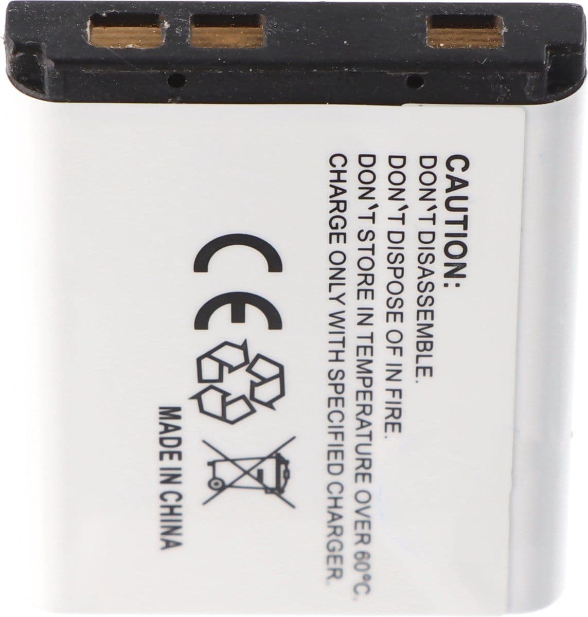 AccuCell-batterij geschikt voor Ricoh DM-6370 digitale camera