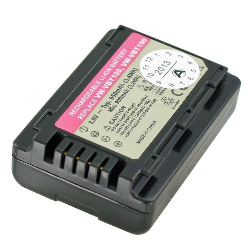 Panasonic VW-VBY100 - Vervangende batterij - 950mAh 3.6V
