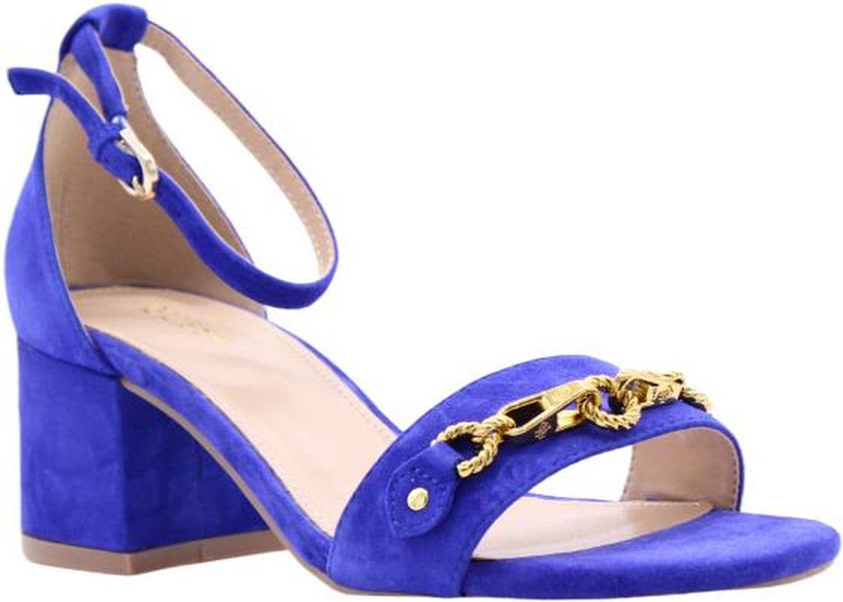Guess Sara - Sandalen met hak - Suède - Blauw