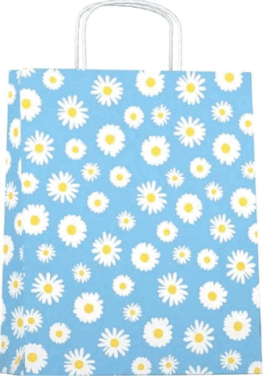 Papieren cadeau tas L Spring