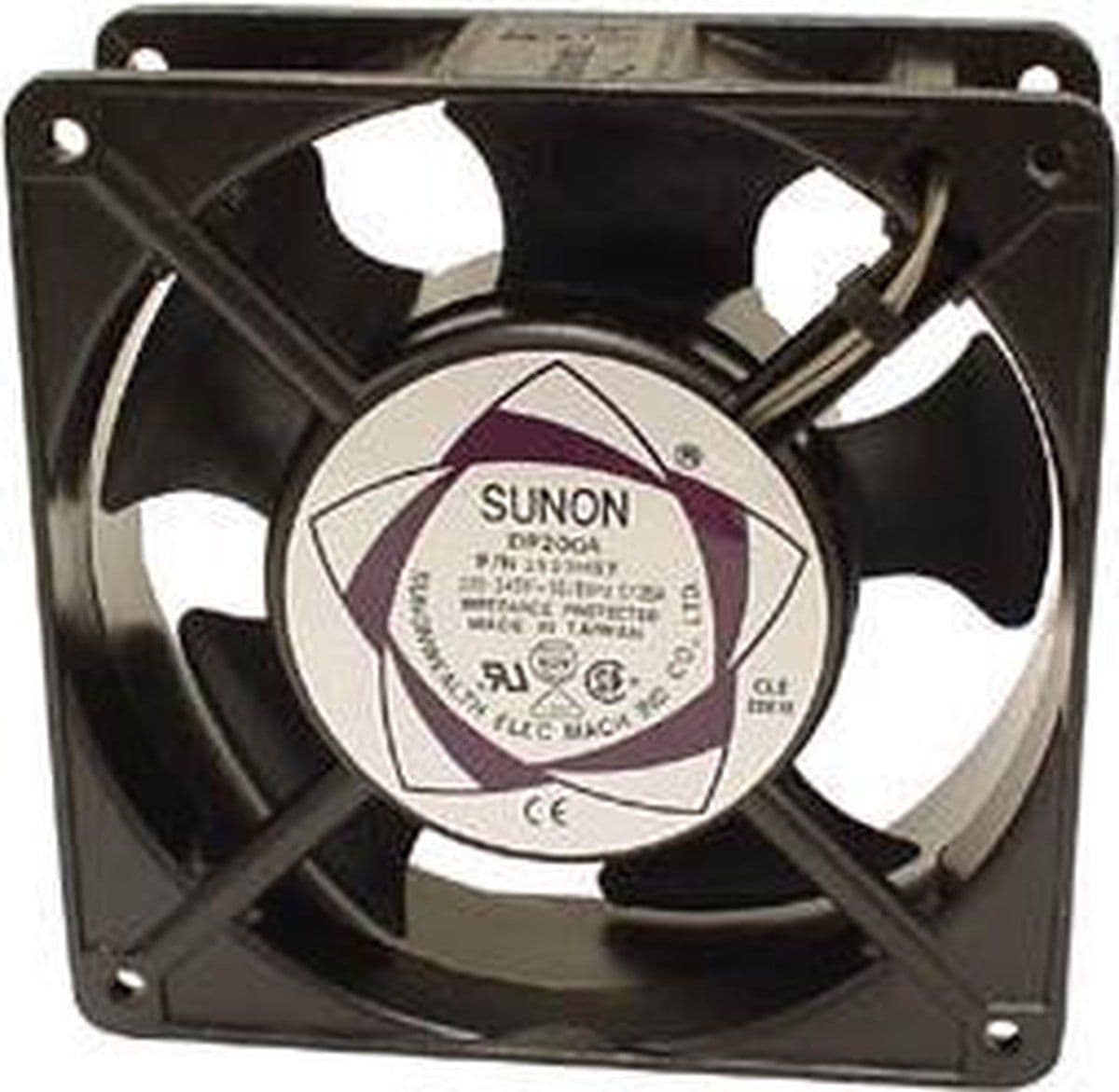 SUNON DP200A2123XBT - Ventilator 230VAC - Kogellager 120 x 120 x 38mm