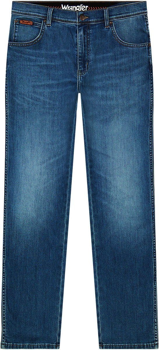 WRANGLER TEXAS AUTHENTIC STRAIGHT JEANS - Rechte pijp - Regular fit - Verdant tone