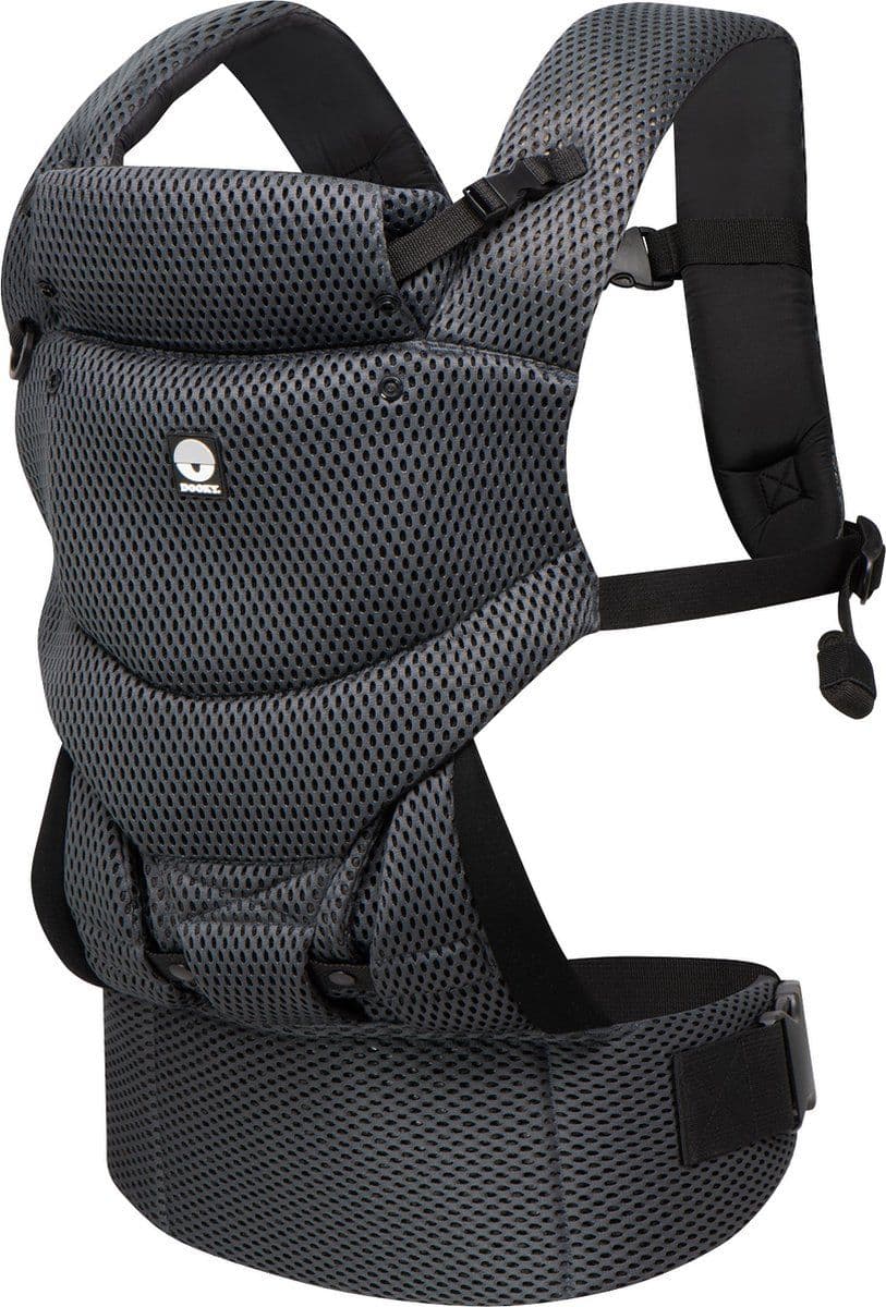 Dooky Draagzak Baby - Urban Comfort - Ergonomische M-positie - Grijs