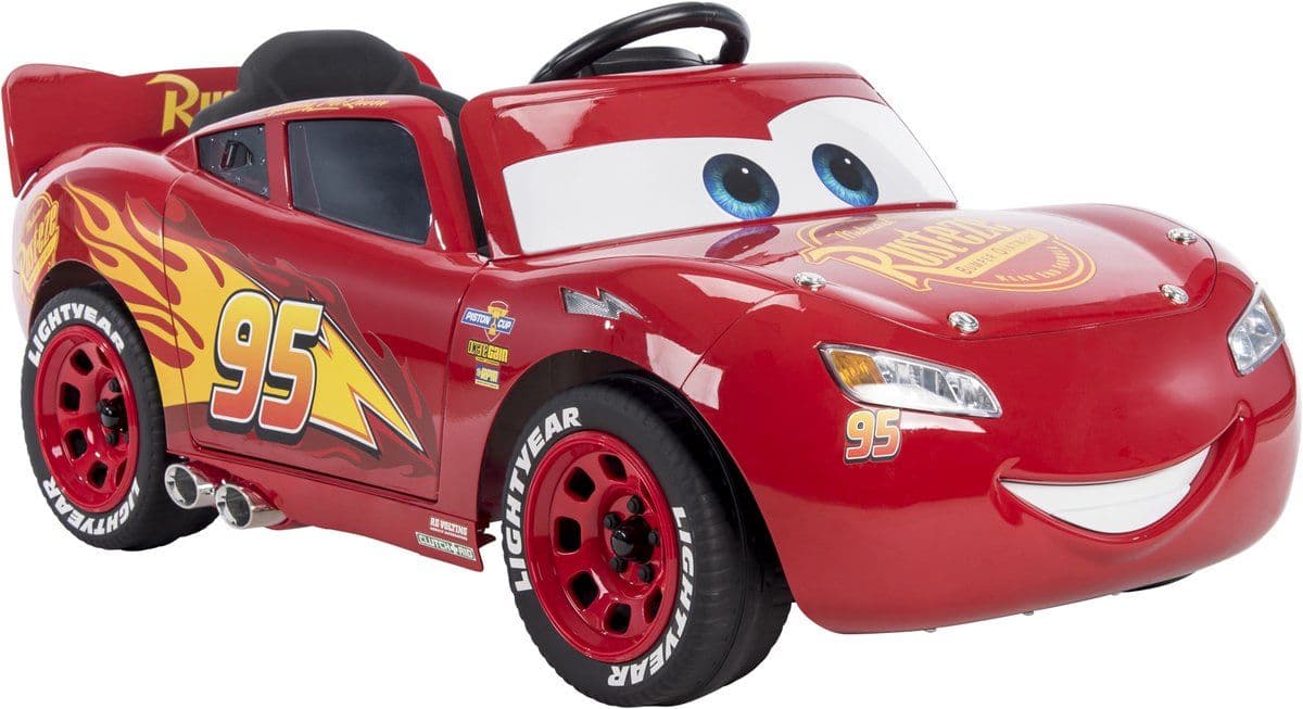Cars Ride-on 6V - Elektrische Quad - Max snelheid 3 km/u - Rood/Geel