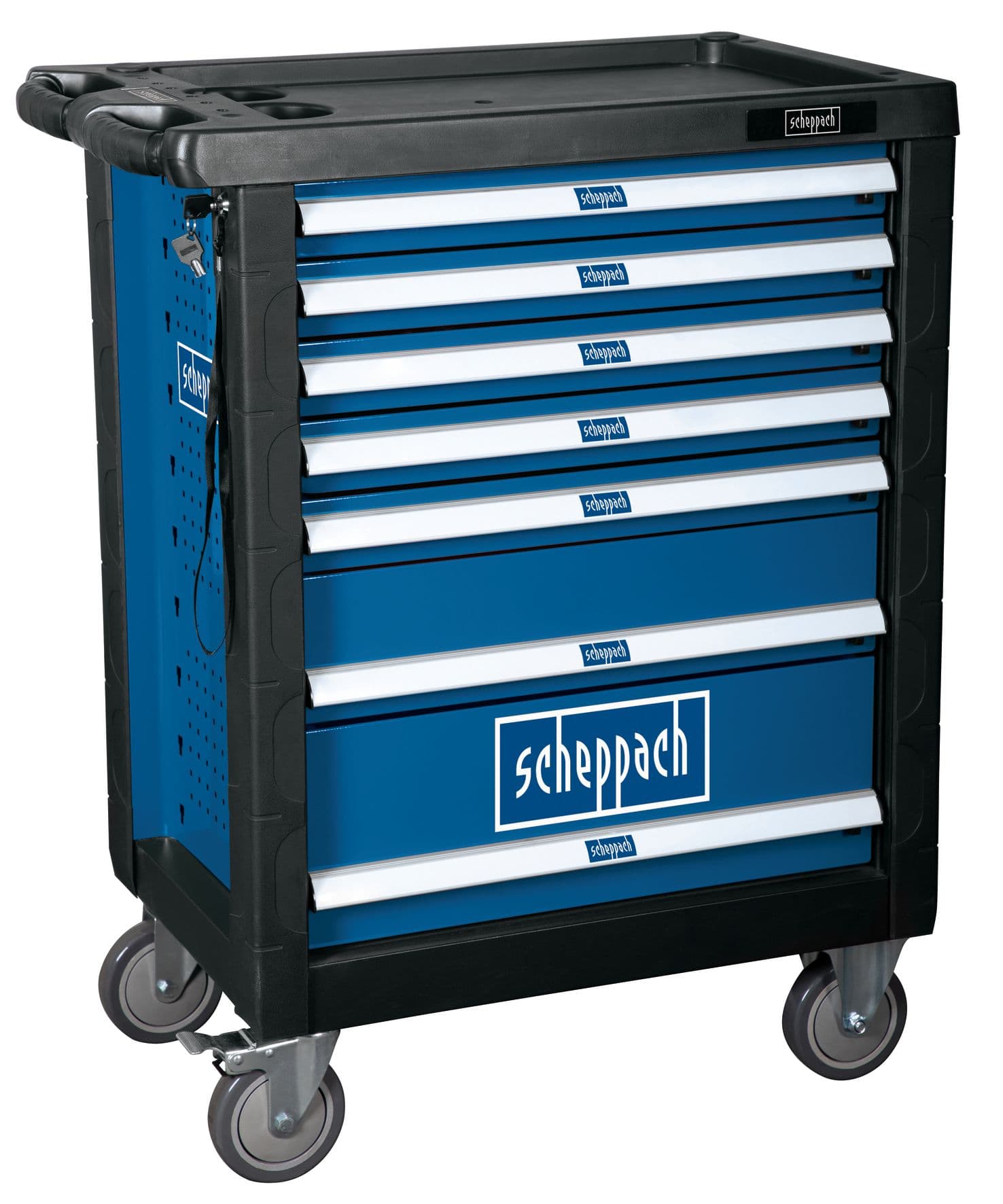 Scheppach TW1000 - Gereedschapwagen - 263-delig - 450 kg draagcapaciteit