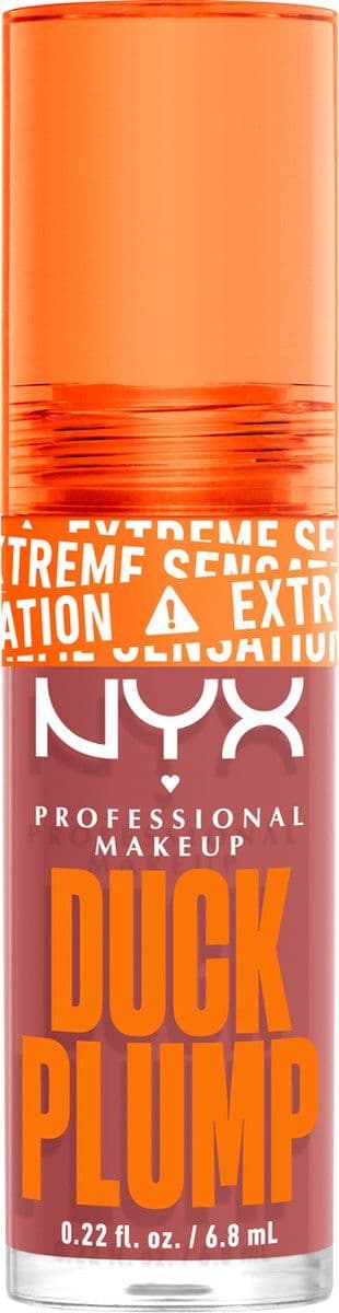 Nyx Professional Makeup Duck Plump - Plumping lipgloss - Glanzende finish - Nude Swings - 6,8ml