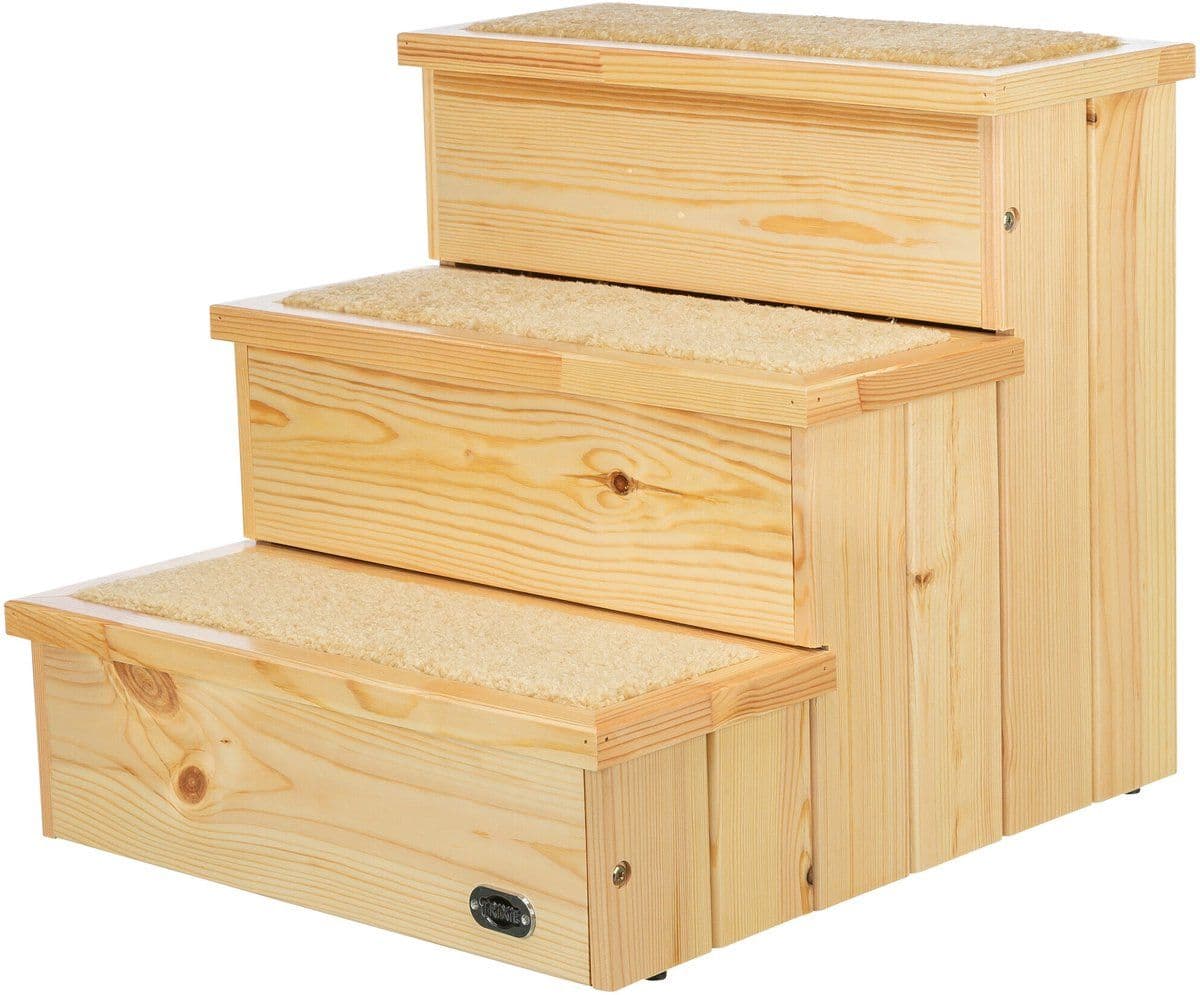 Trixie - Hondentrap - Trap Petstair - Vurenhout - 40X45X38 cm