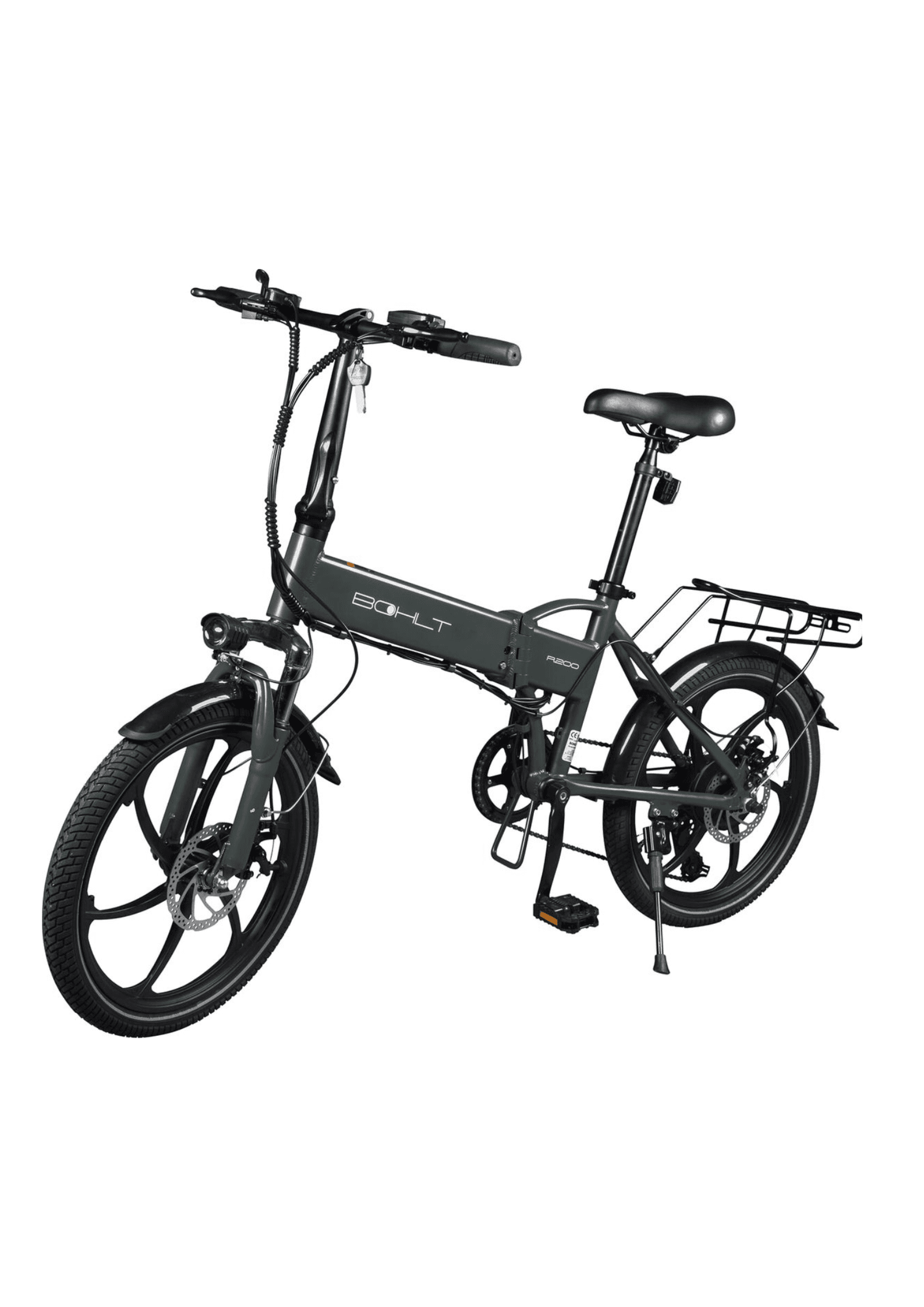 Bohlt R200 - elektrische vouwfiets - 250W motor 20" wielen - groen