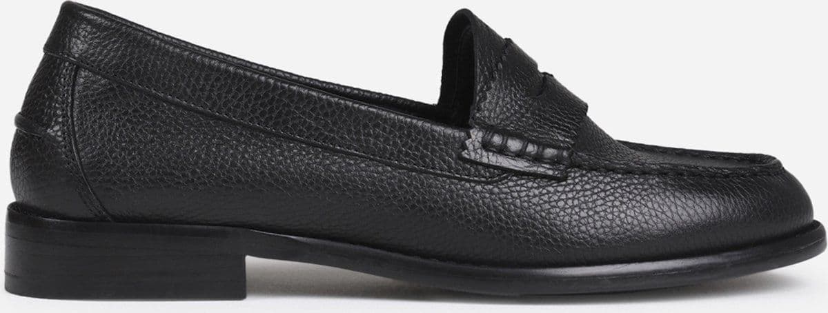 BRONX Frizo - Dames Loafers - Unlined summer loafer met heel huggers - Zwart