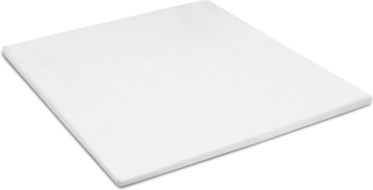 Cinderella Premium Molton Topper Hoeslaken - Matrasbeschermer tot 15 cm - 200x220 cm - Wit