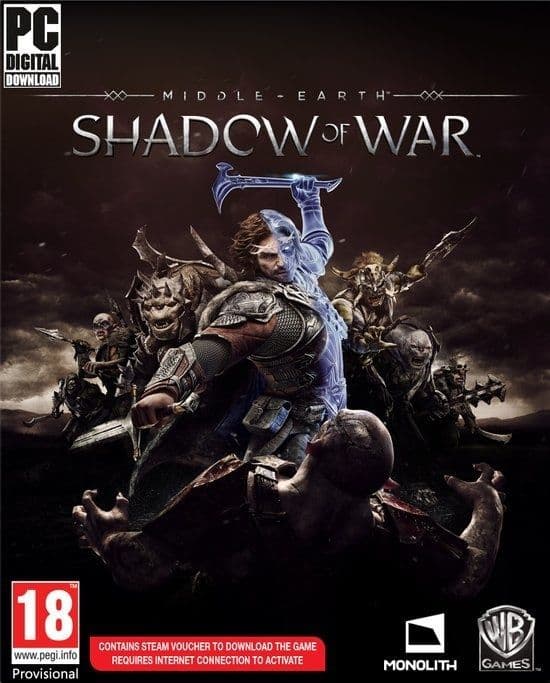 Middle-earth: Shadow of War - PC - Actie Avontuur - EAN 5051888229439