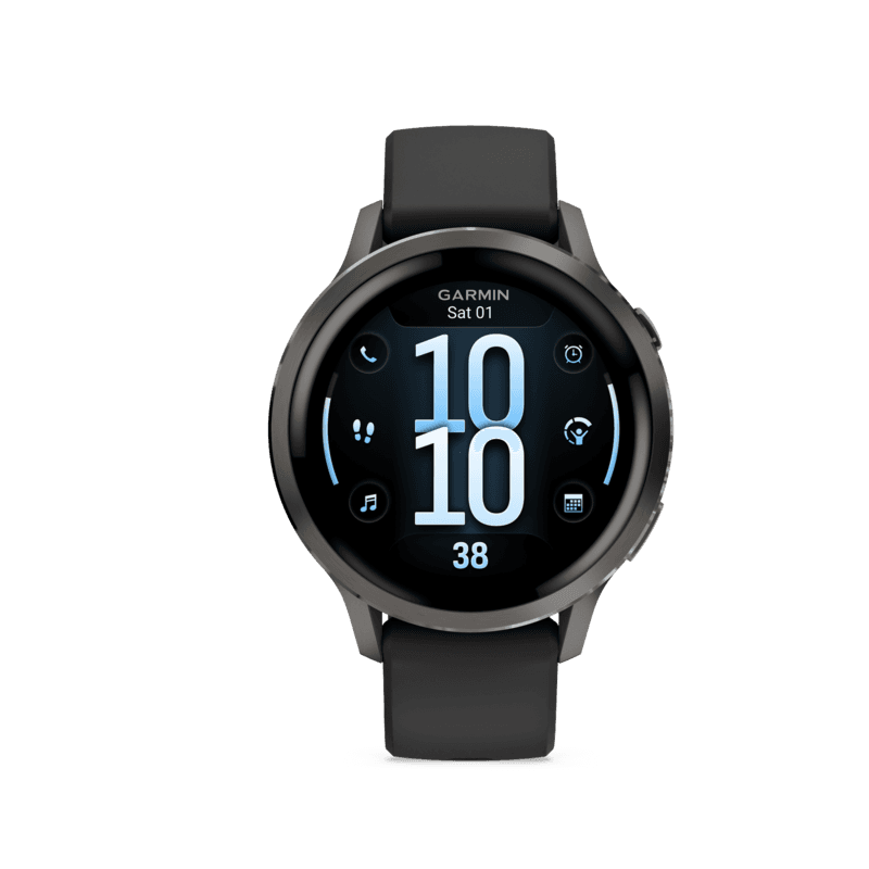 GARMIN Venu 4 41mm Zwart/Zwart Smartwatch Zwart