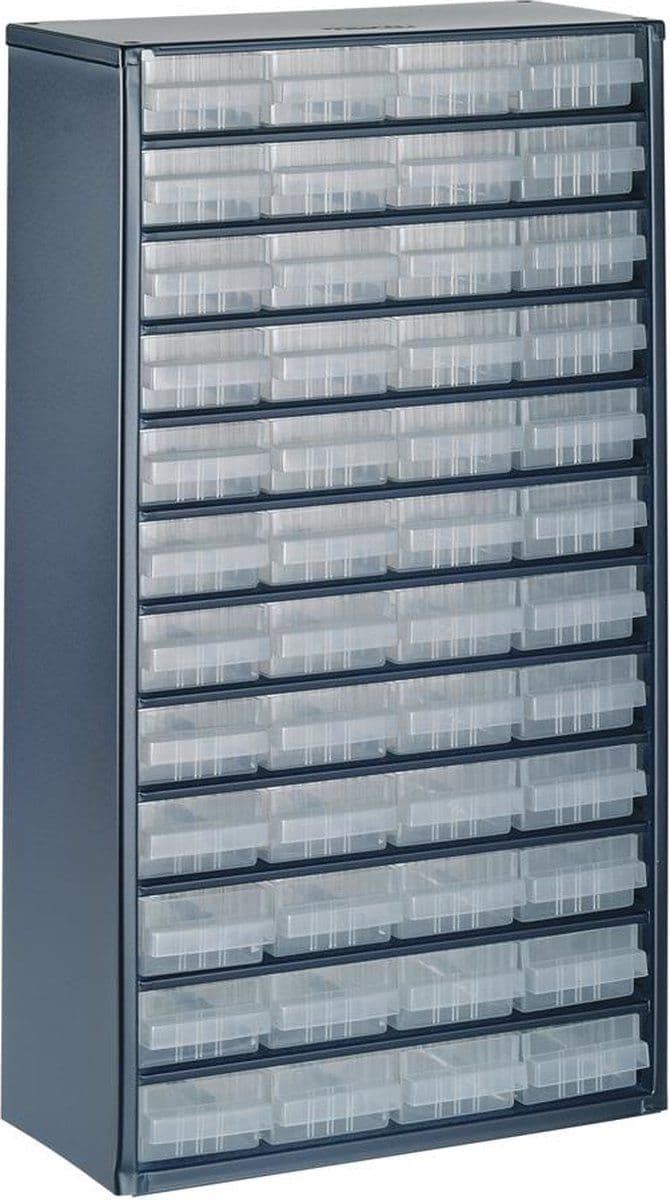 Raaco 1248-01 - Ladekast 48 lades - Donkerblauw