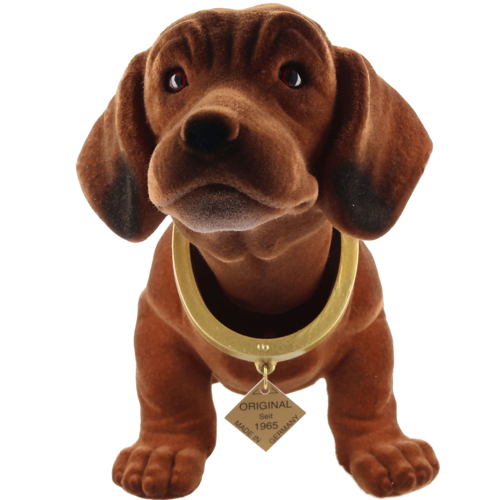 Originale Dachshund - Bobblehead - Groot 30x20cm - Bruin