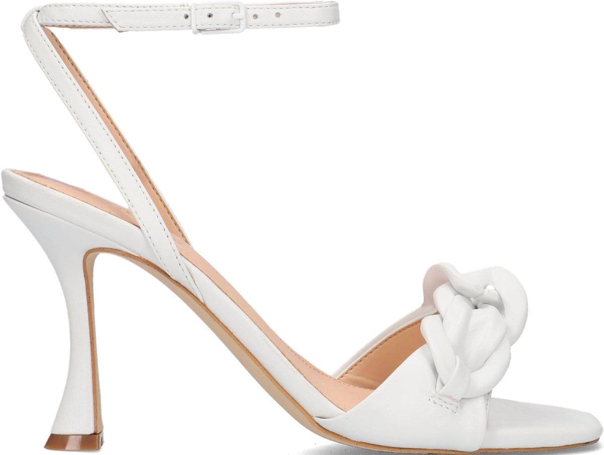 Guess Heaton - Sandalen met hak - Kitten heel 10 cm - Wit