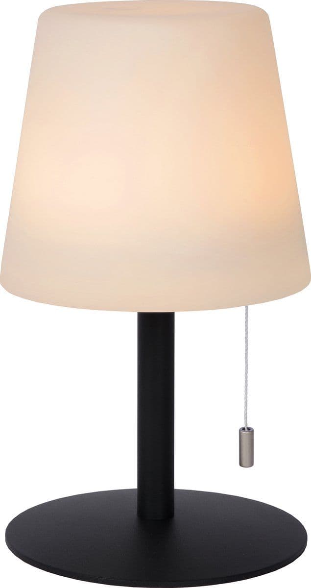 Lucide RIO - Oplaadbare Tafellamp - Dimbaar RGB LED - Ø 15,5 cm - Multicolor