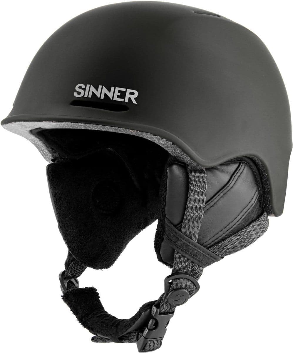 SINNER Fortune - Skihelm - In-Mold-Technologie - Mat Zwart - Maat 53