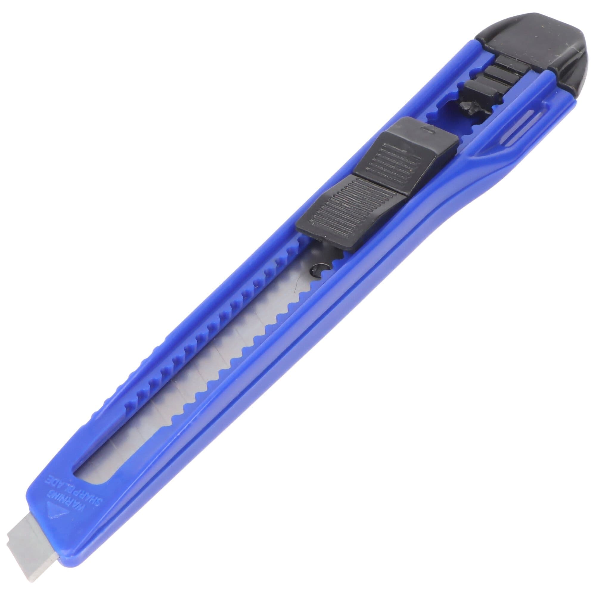 Cutter Ecoline 9mm, vergrendelbaar lemmet, ook ideaal als hobbymes, met afbreekhulp en praktische cl