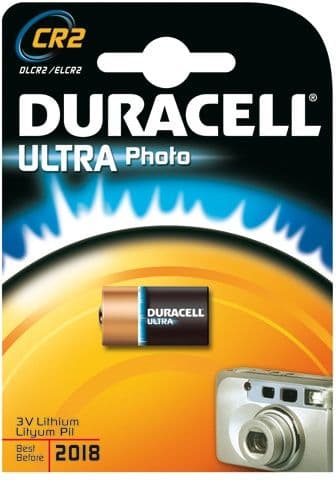 Duracell CR2 Ultra - Lithium batterij 3V - 850mAh capaciteit