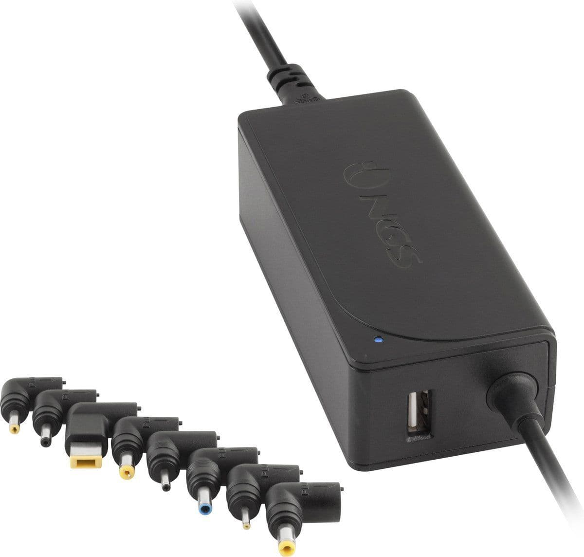 NGS 70W - Universele laptop adapter - 11 tips