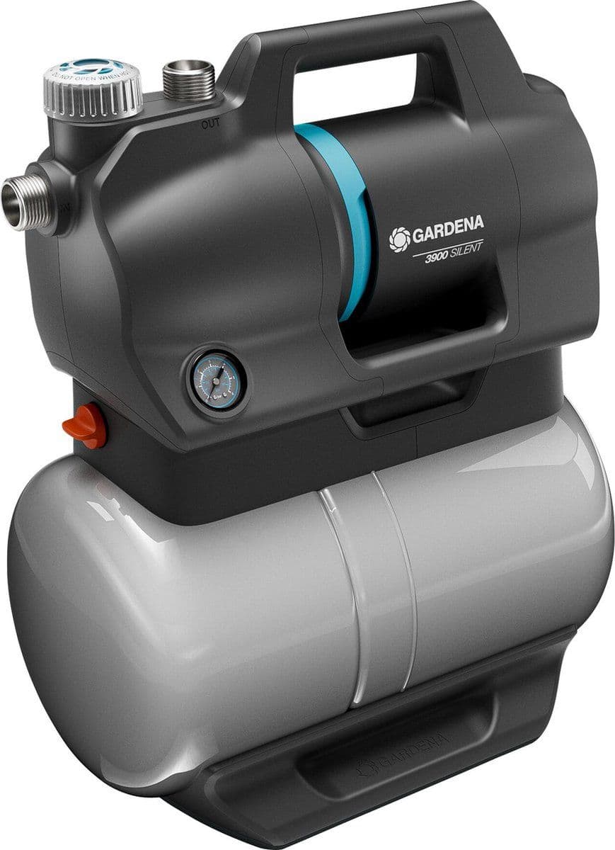 GARDENA Hydrofoorpomp 3900 Silent - Hydrofoorpomp - 3900 l/u - 43 m opvoerhoogte - 650 W - 48 dB(A)