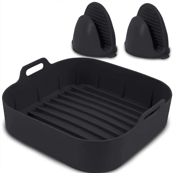 Airfryer siliconen bakje - Wanten set