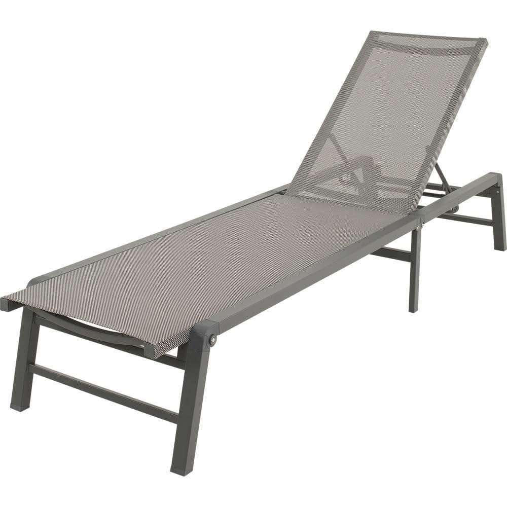 Lazzaro Ligbed - Aluminium frame - 56x193x31cm - Matt anthracite