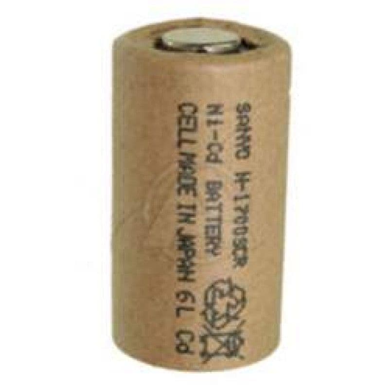 Sanyo N-1700SCR - Sub-C NiCd batterij - 1700mAh 1.2V zonder soldeertail