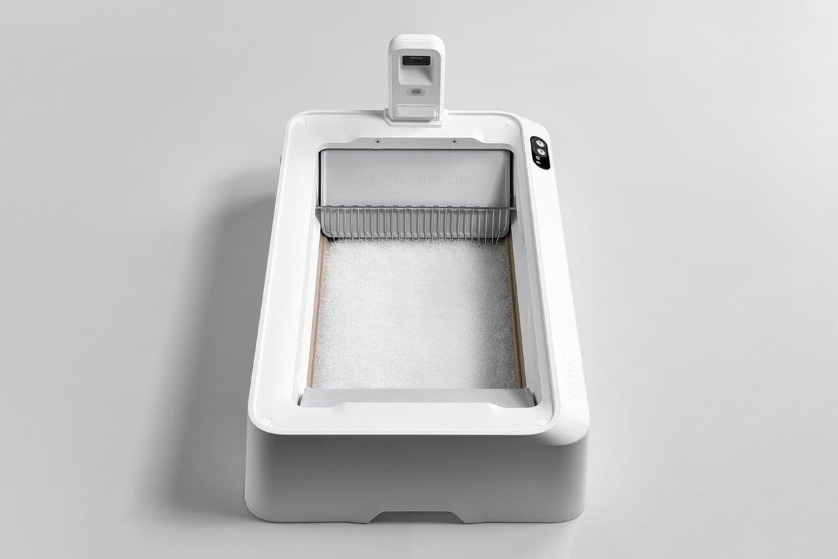 Petkit Purobot Crystal Duo - Automatische kattenbak - AI camera - Grijs