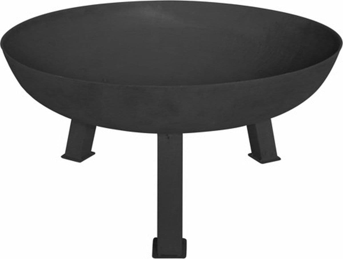 Perel Vuurschaal - Rond - Gietijzer 75 cm zwart