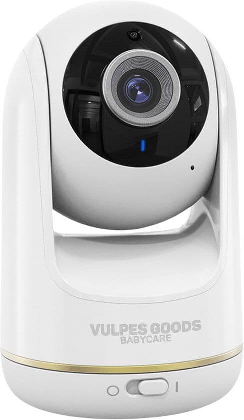 Vulpes Goods® Babycare - Baby Camera - Nachtlampje - Terugspreekfunctie - Extra losse camera