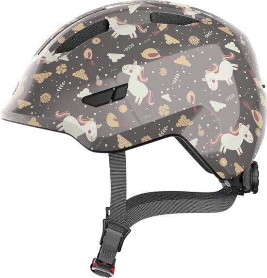 ABUS Smiley 3.0 - Fietshelm - Verstelbaar - Grijs (S - 45-50 cm)