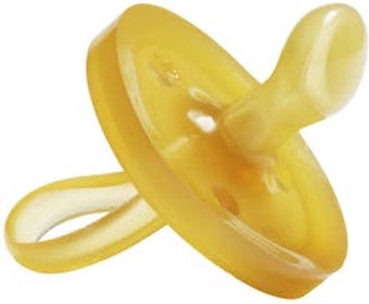 Natursutten fopspeen - Anatomisch - 100% natuurlijk rubber - 6-12 maanden