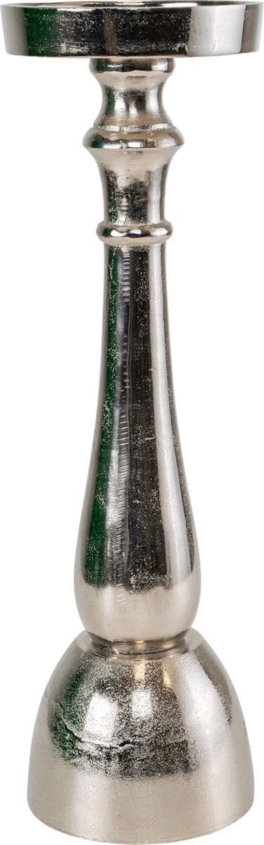 Kaarshouder Classics - Kaarshouder - Ø14x43cm - Zilver