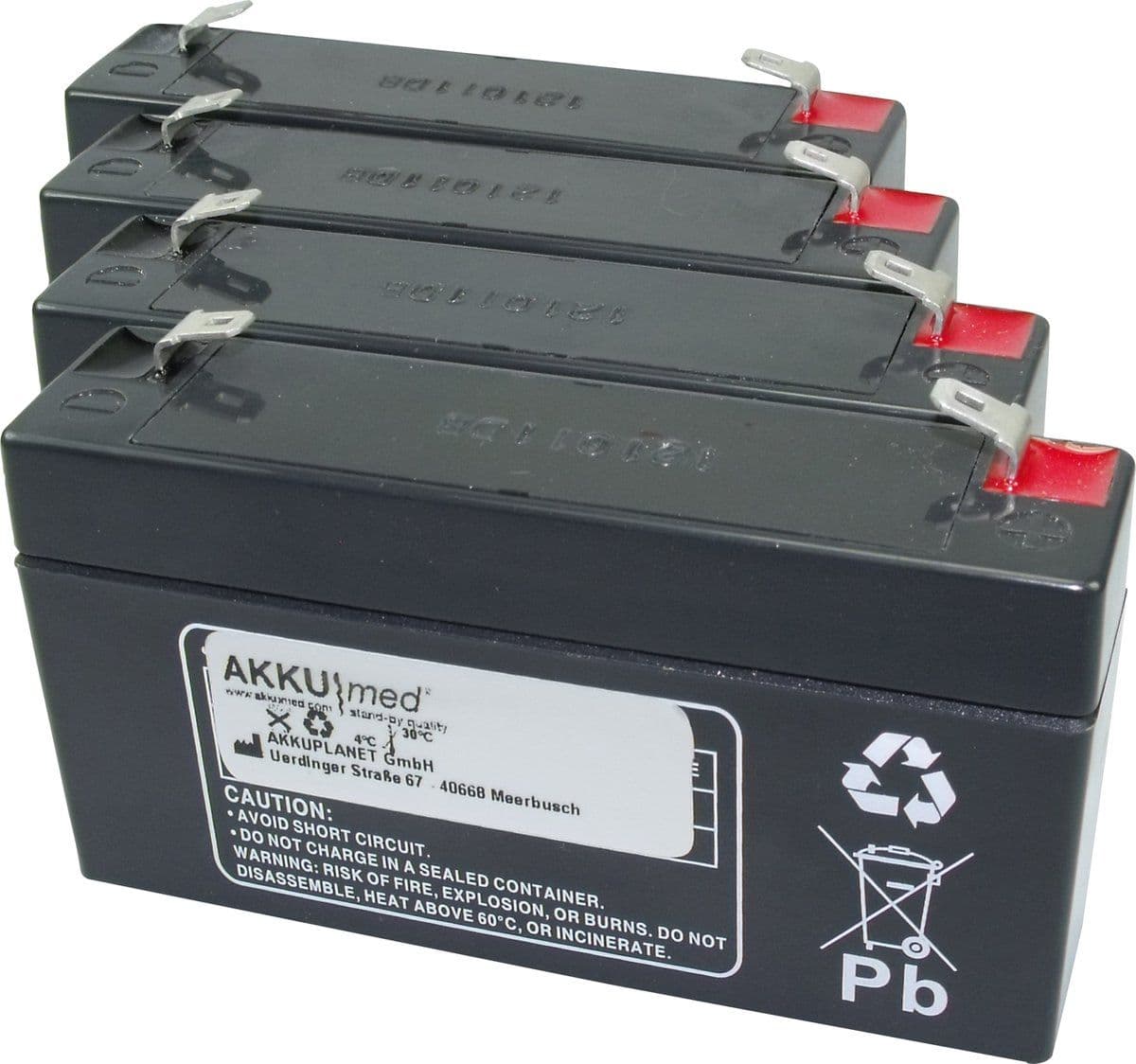 Wissner-Bosserhoff Eleganza - Accu-insert - 4 x 6V 1.2Ah - zonder behuizing