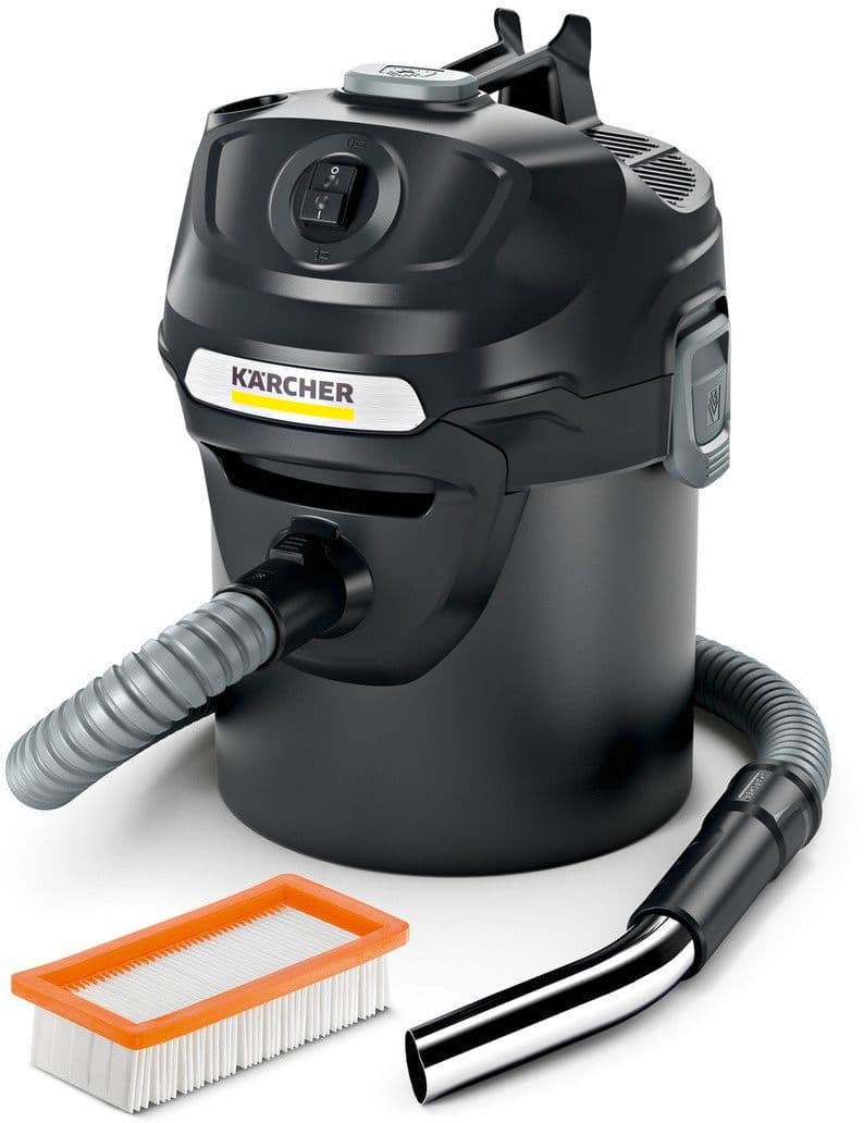 Kärcher AD 2 - As- en droogzuiger - 600 W - 14L - Zwart