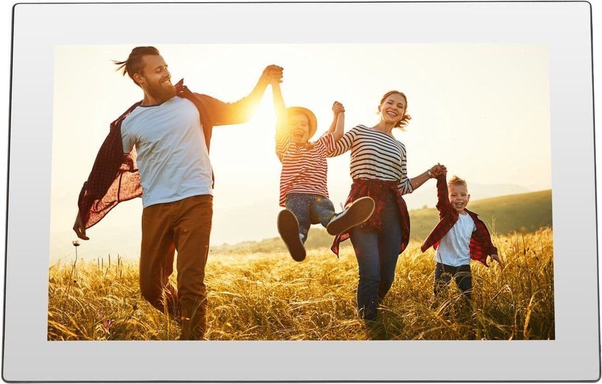 Rollei Smart Frame WiFi 101 - Digitale fotolijst 10,1" - Wi-Fi 8 GB intern geheugen - Zwart