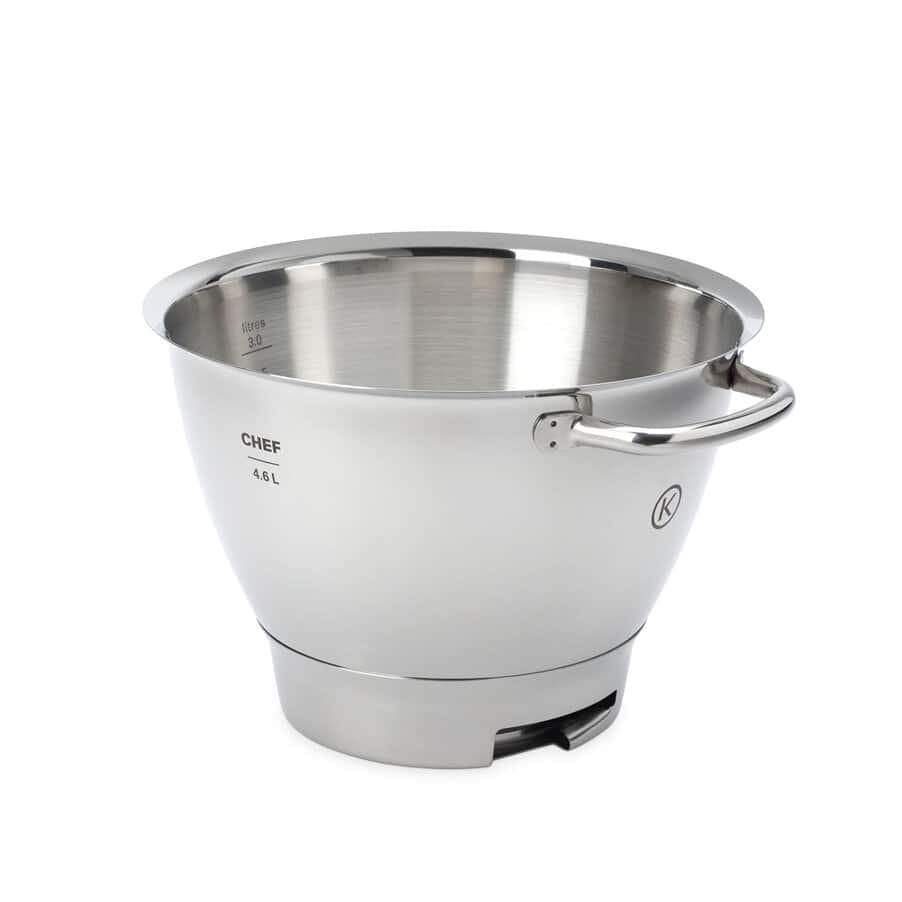 Kenwood Bol Chef Titanium en acier inoxydable KAT711SS