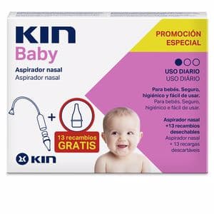 Aspirateur nasal KIN BABY + recharge 2 unités