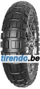 Mitas Enduro Trail XT+ ( 140/80B17 TT/TL 69T Achterwiel, M+S keurmerk, Rubbermengsel Dakar, gelb )