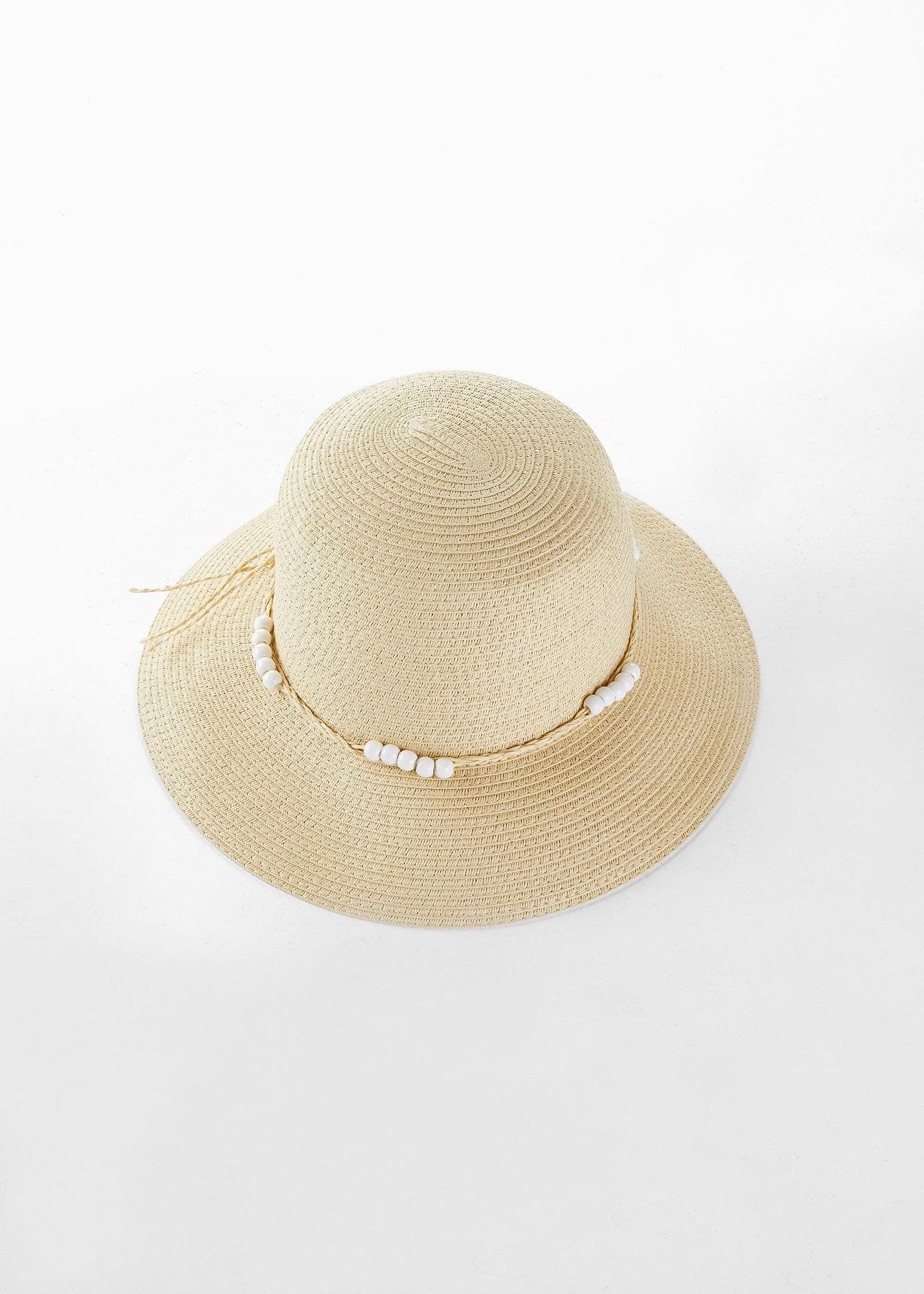 Chapeau de paille en fibre de papier